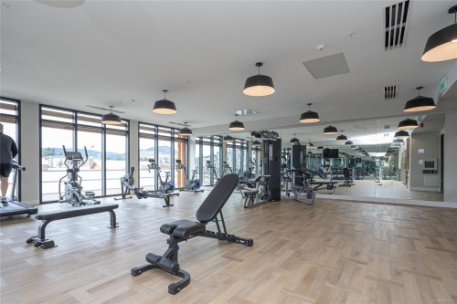 127-920 Reunion Ave, Langford, BC - Indoor Photo Showing Gym Room