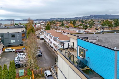 402-2409 Bevan Ave, Sidney, BC - Outdoor With Body Of Water With Balcony With View