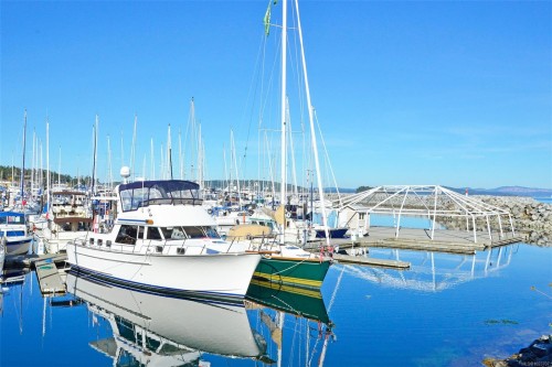 402-2409 Bevan Ave, Sidney, BC - Outdoor With Body Of Water With View