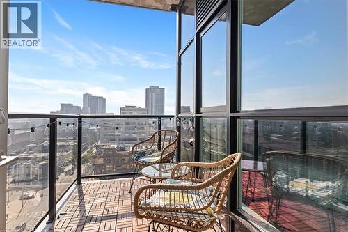 1 Victoria Street S Unit# 1113, Kitchener, ON - Outdoor With Balcony