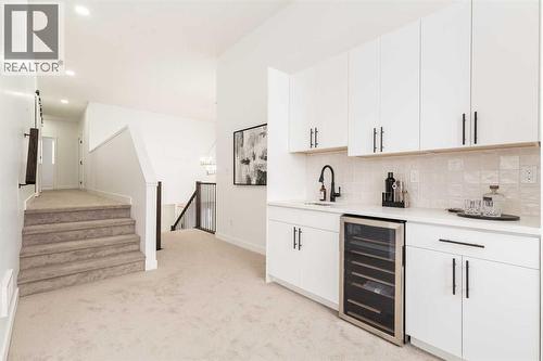 332 Rivergrove Chase W, Lethbridge, AB - Indoor Photo Showing Kitchen With Upgraded Kitchen