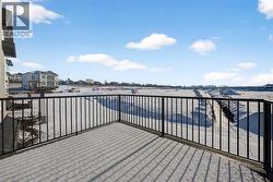 Back patio over looking the canal - 