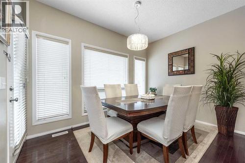 212 Silverado Range Heights Sw, Calgary, AB - Indoor Photo Showing Dining Room