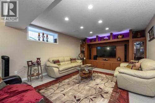 212 Silverado Range Heights Sw, Calgary, AB - Indoor Photo Showing Basement