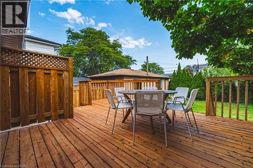 131 Welbourn Drive, Hamilton, ON - Outdoor With Deck Patio Veranda With Exterior