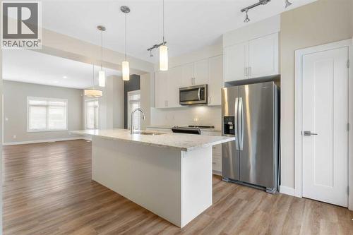Kitchen, pantry - 217 Sage Bluff Drive Nw, Calgary, AB - Indoor Photo Showing Kitchen With Upgraded Kitchen