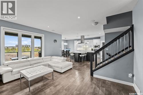 4357 Albulet Drive, Regina, SK - Indoor Photo Showing Living Room
