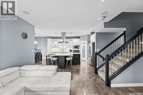 4357 Albulet Drive, Regina, SK - Indoor Photo Showing Living Room