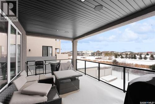 4357 Albulet Drive, Regina, SK - Outdoor With Balcony With Exterior