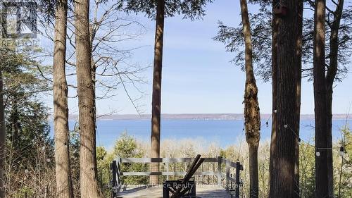 Gorgeous 180 degree Views of the water! - 128 Thornridge Road, Meaford, ON - Outdoor With Body Of Water With View