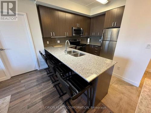 H405 - 62 Balsam Street, Waterloo, ON - Indoor Photo Showing Kitchen With Double Sink