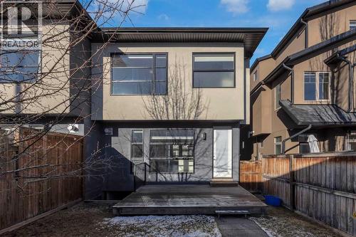 South-facing backyard - 2319 23 Avenue Sw, Calgary, AB - Outdoor With Exterior