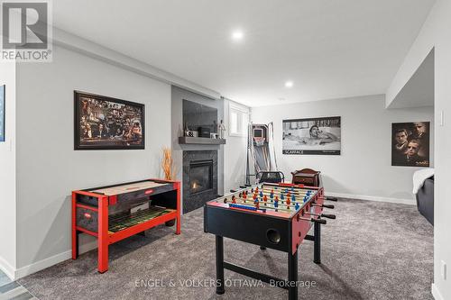 532 Leimerk Court, Ottawa, ON - Indoor With Fireplace