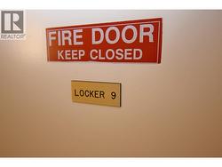 Locker for Unit is on the first floor - 