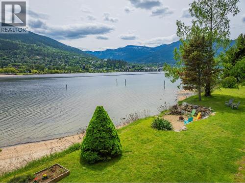 606 Jorgensen Road, Nelson, BC - Outdoor With Body Of Water With View