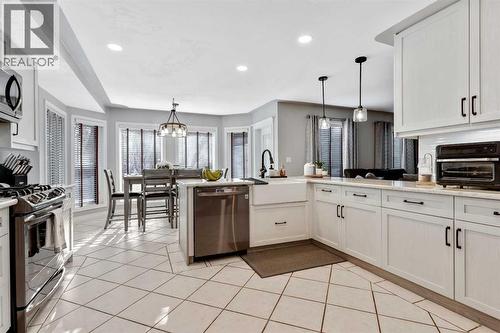 OpenKitchen - 7 Mountain Park Circle Se, Calgary, AB - Indoor Photo Showing Kitchen With Upgraded Kitchen