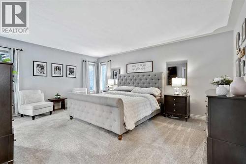 HUGE Master Retreat - 7 Mountain Park Circle Se, Calgary, AB - Indoor Photo Showing Bedroom