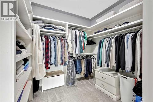 Master Walk-In - 7 Mountain Park Circle Se, Calgary, AB - Indoor With Storage