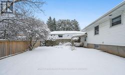 Fully Fenced Backyard - 