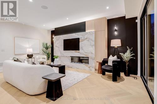 33 Twelfth Street, Toronto, ON - Indoor Photo Showing Other Room With Fireplace