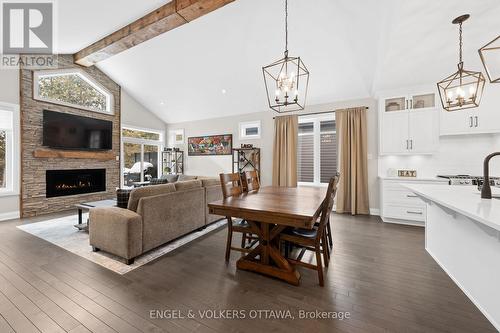 221 Blackhorse Drive, North Grenville, ON - Indoor With Fireplace