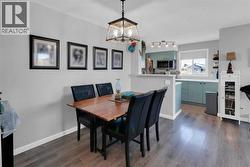 Dining area is large enough to easily accomodate 6-8 diners - 