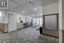 Front entry and mail collection area - 