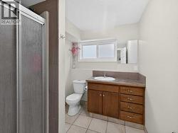 3pc lower bathroom for the two bedrooms to share - 