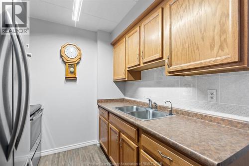6523 Thornberry Unit# 331, Windsor, ON - Indoor Photo Showing Kitchen With Double Sink