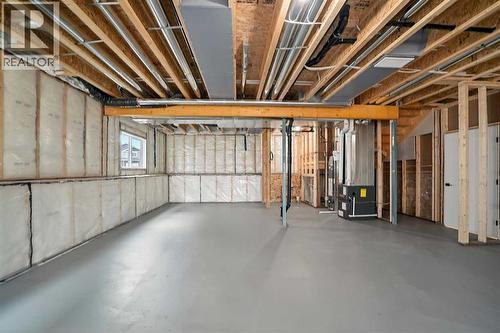 25 Murphy Close, Blackfalds, AB - Indoor Photo Showing Basement