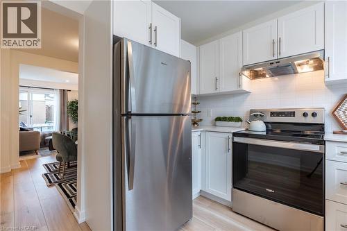 63 Woodman Drive N, Hamilton, ON - Indoor Photo Showing Kitchen With Stainless Steel Kitchen