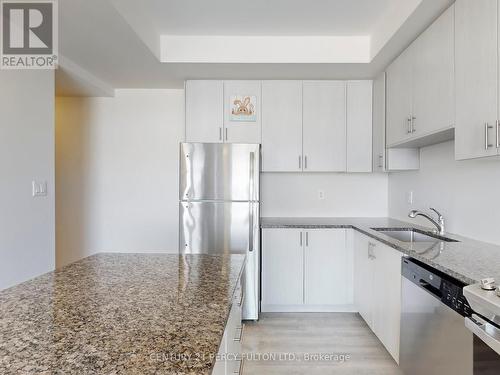 206 - 2550 Castlegate Crossing, Pickering, ON - Indoor Photo Showing Kitchen With Stainless Steel Kitchen With Upgraded Kitchen