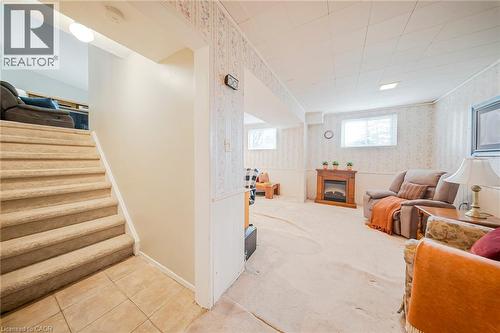 23 Coral Drive, Hamilton, ON - Indoor With Fireplace