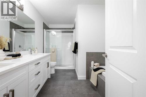 21 Sora Gardens Se, Calgary, AB - Indoor Photo Showing Bathroom