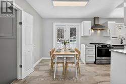 dining set virtually staged - 