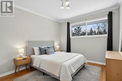 virtually staged bedroom - 