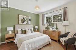 virtually staged bedroom - 