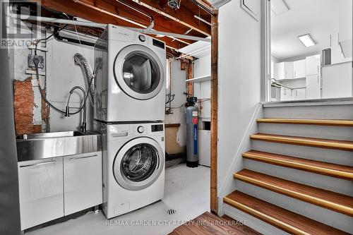 Laundry appliances included - 4864 Michelle Drive, Greater Sudbury (Sudbury), ON - Indoor Photo Showing Laundry Room