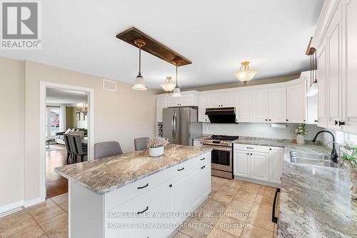 24 Kipling Drive, Belleville, ON - Indoor Photo Showing Kitchen With Double Sink With Upgraded Kitchen