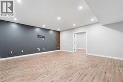 Spacious recreation room in the basement. - 