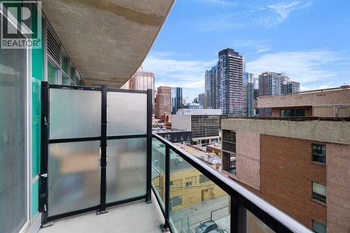 View from Balcony - 701, 788 12 Avenue Sw, Calgary, AB - Outdoor With Balcony With Exterior