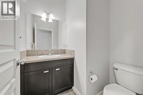 Powder room - 9 Copperleaf Way Se, Calgary, AB - Indoor Photo Showing Bathroom