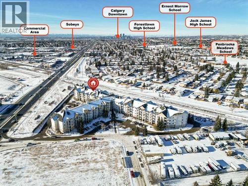 102, 1717 60 Street Se, Calgary, AB -  With View