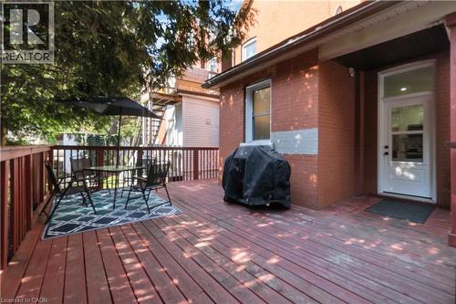 197 Wentworth Street S, Hamilton, ON - Outdoor With Deck Patio Veranda With Exterior