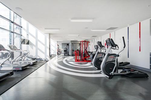 Salle d'exercice - 3214-1288 Av. Des Canadiens-De-Montréal, Montréal (Ville-Marie), QC - Indoor Photo Showing Gym Room