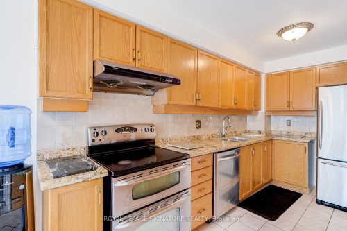 22-3420 South Millway Way, Mississauga, ON - Indoor Photo Showing Kitchen With Stainless Steel Kitchen