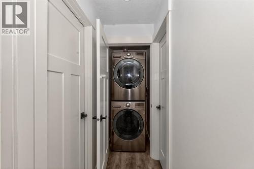 Main floor laundry - 432 Ogden Drive Se, Calgary, AB - Indoor Photo Showing Laundry Room