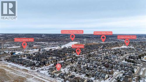 100 Cougarstone Manor Sw, Calgary, AB - Outdoor With View