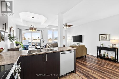 44 Madonna Drive, Hamilton, ON - Indoor Photo Showing Kitchen With Double Sink