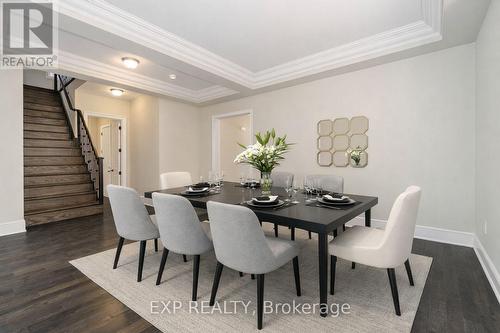 91 Clockwork Drive, Brampton, ON - Indoor Photo Showing Dining Room